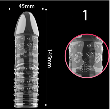 Extension Reusable Condom Penis Sleeve in Pakistan